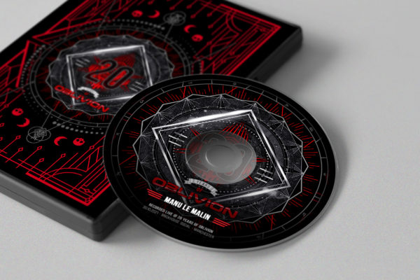 CD Pack - Live Sets - Event Recordings - Exclusive design by KaMart - 20 Years Of Oblivion - Manchester (UK) - Halloween 2021 Edition - Oblivion Underground - Recordings & Events - oblivion-underground.com