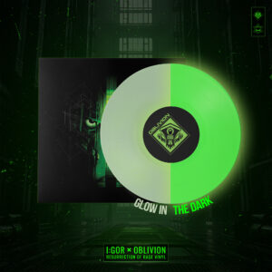 VINYL - I:GOR x OBLIVION - OBLIVION025 "RESURRECTION OF RAGE" Vinyl EP Release by I:GOR - Record Cover & Merchandise Design by Nils Van Lingen - Oblivion Underground Merch - Hard Electronic Music Record Label - Hardcore Techno Recordings & Events - oblivion-underground.com
